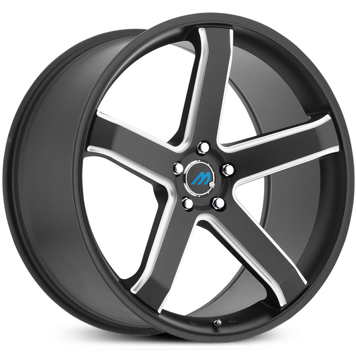 Mach ME5  Wheels Satin Black Milled