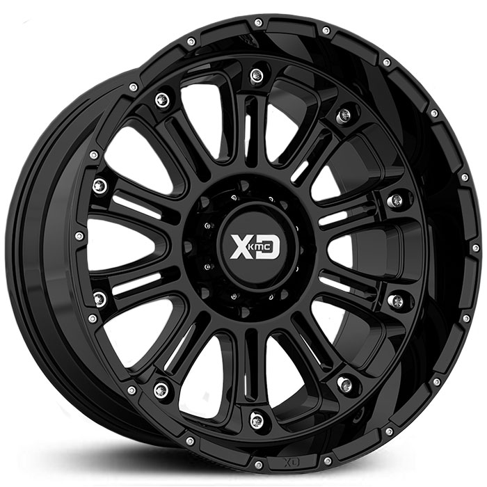 XD Series XD829 Hoss 2  Wheels Gloss Black