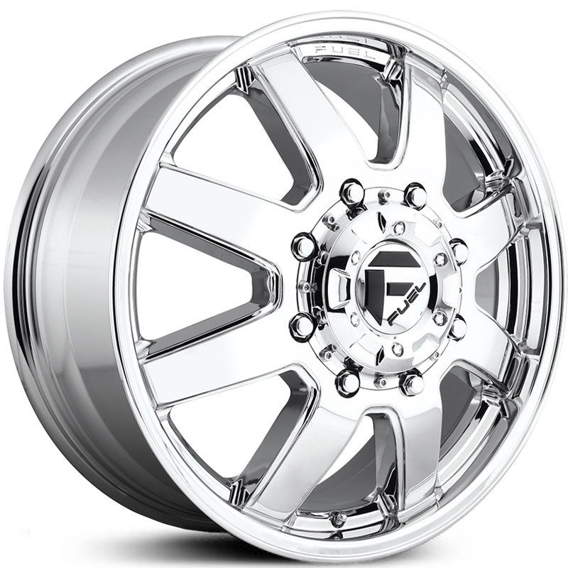 Fuel D536 Maverick Dually  Wheels Chrome Front