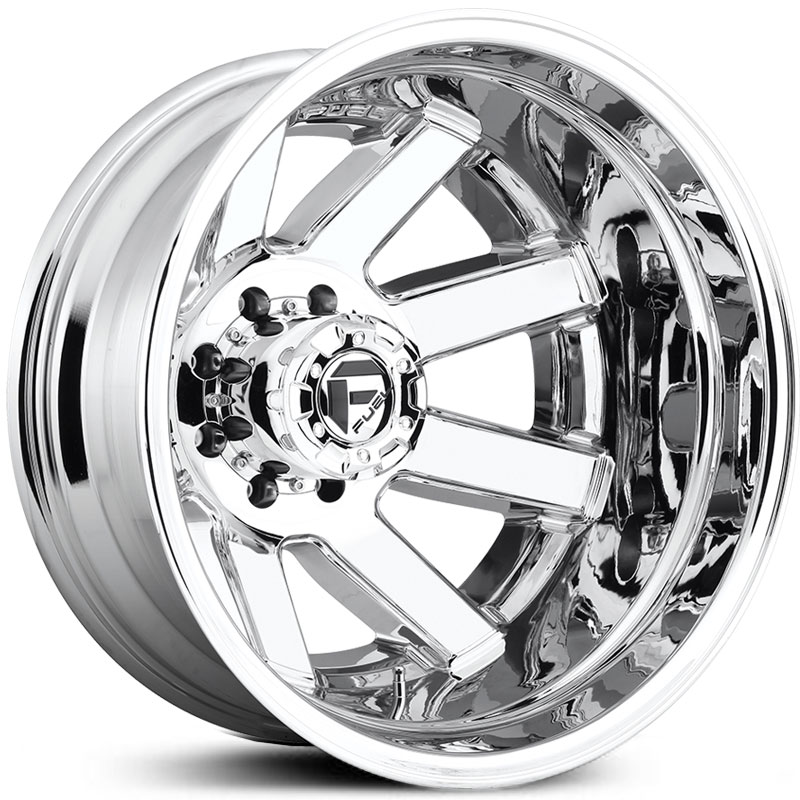 Fuel D536 Maverick Dually  Wheels Chrome Rear