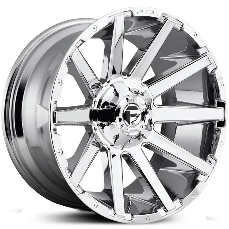 Fuel D614 Contra  Wheels Chrome