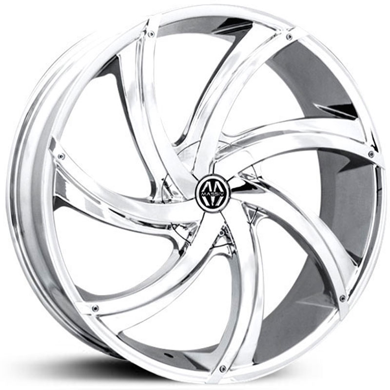 Massiv 920 Turbino  Wheels Chrome w/ Chrome Accents