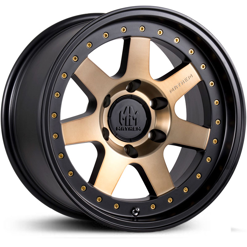 Mayhem Prodigy 8300  Wheels Matte Black Bronze Tint