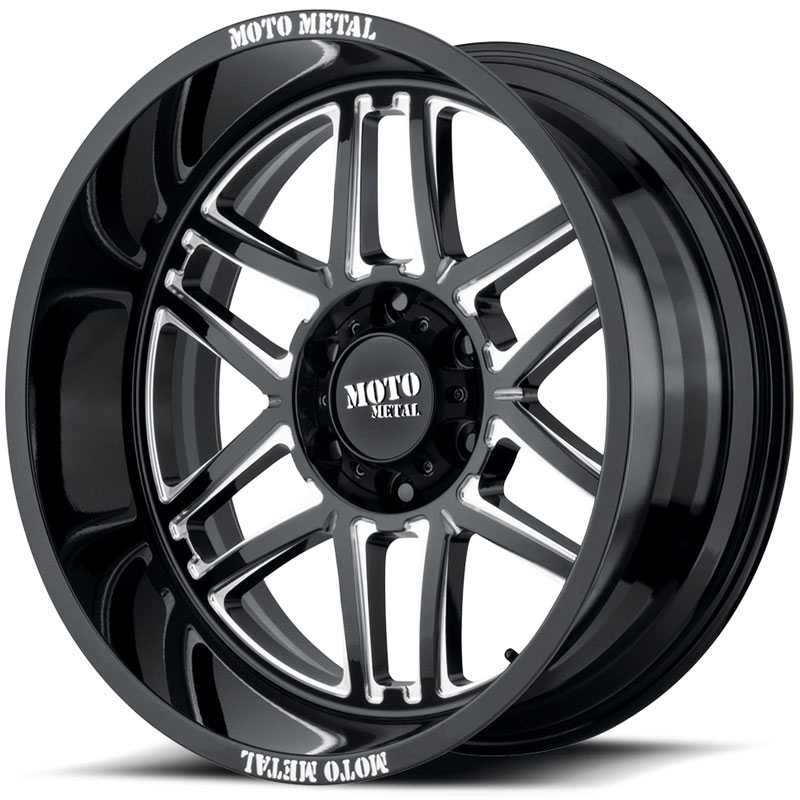 Moto Metal MO992  Wheels Gloss Black Milled