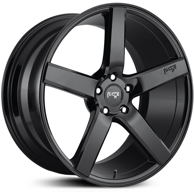 Niche M188 Milan  Wheels Gloss Black