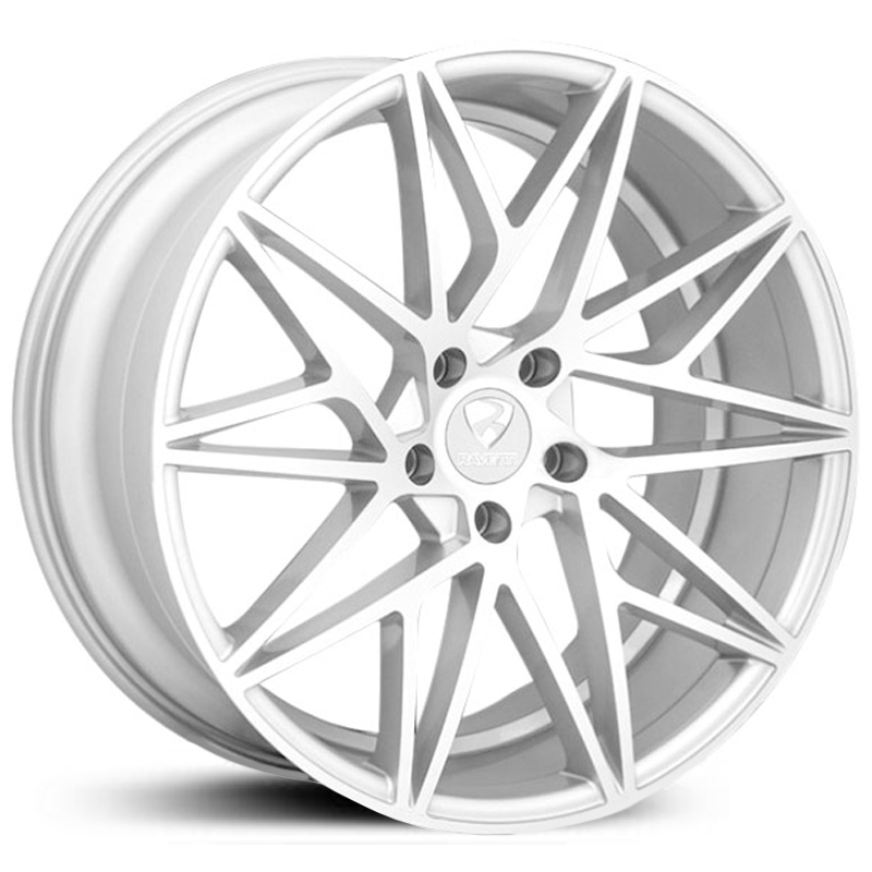 Ravetti Model 5  Wheels Silver Machined Face