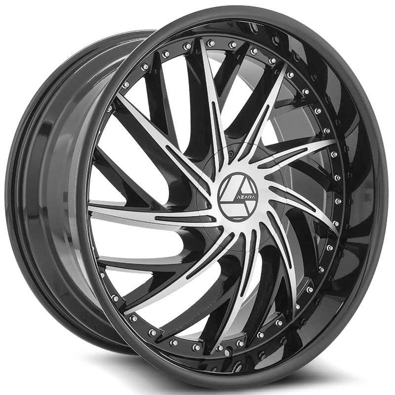 Azara Wheels AZ516  Wheels Gloss Black Machined