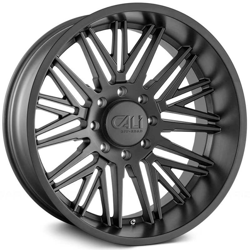 Cali Off-Road Rawkon 9109  Wheels Matte Black