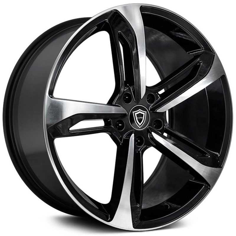 Capri Luxury Capri C5191  Wheels Gloss Black Machine