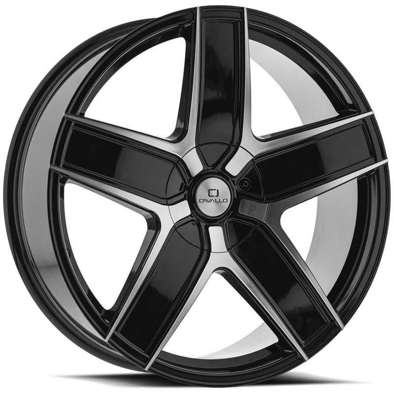 Cavallo CLV-31  Wheels Gloss Black Machined