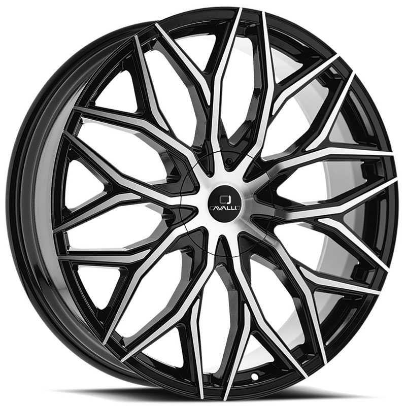 Cavallo CLV-37  Wheels Gloss Black Machined