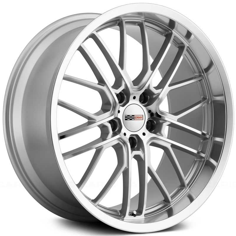 Cray Eagle  Wheels Silver w/ Mirror Cut Face & Lip