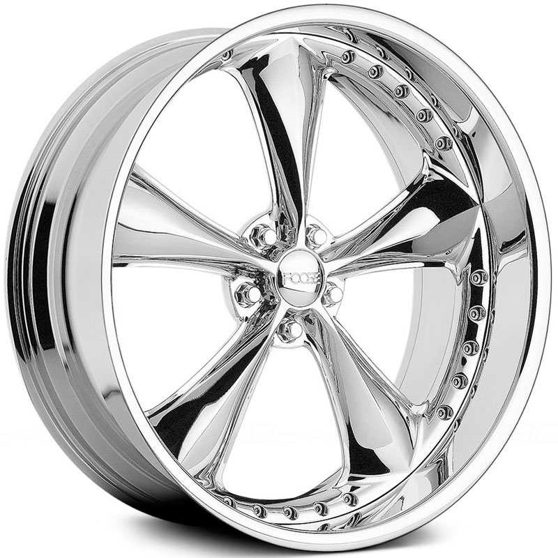 Foose F317 Nitrous Sec  Wheels Polished Chrome