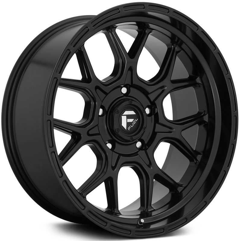 Fuel D670 Tech  Wheels Matte Black