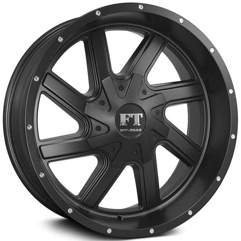 Full Throttle Full Throttle FT1  Wheels Satin Black