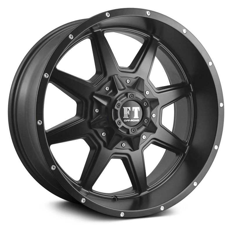 Full Throttle Full Throttle FT2  Wheels Satin Black