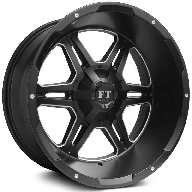 Full Throttle Full Throttle FT3  Wheels Satin Black