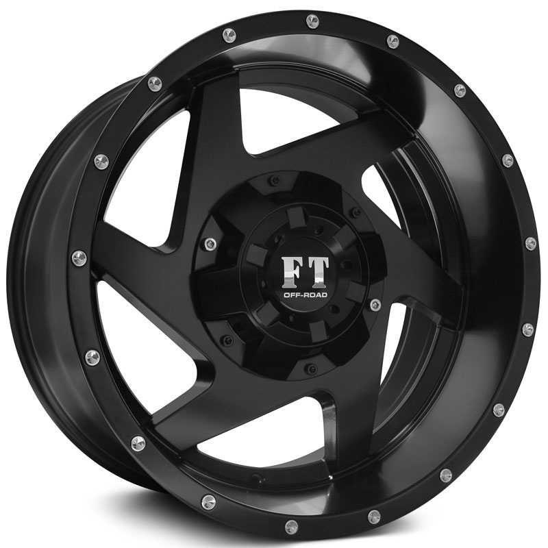 Full Throttle Full Throttle FT6052  Wheels Satin Black