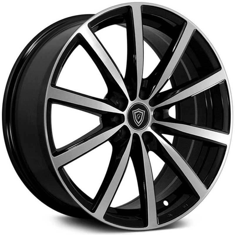 G-Line Alloys G0013  Wheels Gloss Black Machined Face