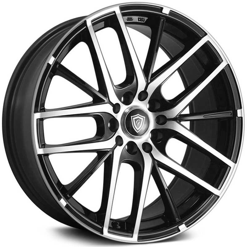 G-Line Alloys G0029  Wheels Gloss Black Machined Face