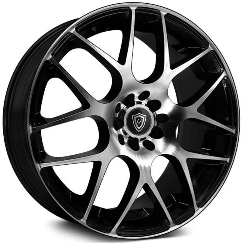 G-Line Alloys G0056  Wheels Gloss Black Machined Face