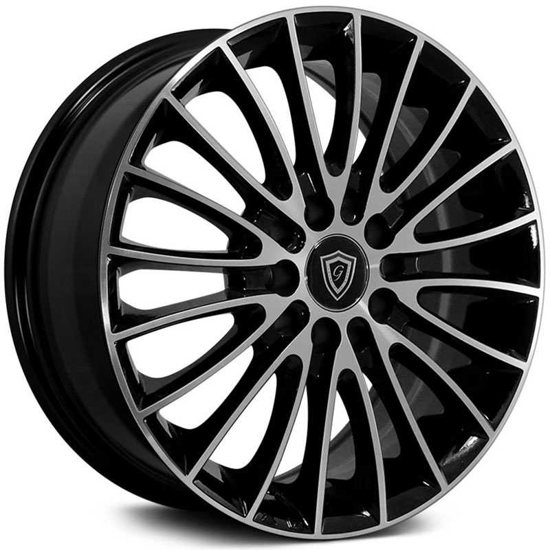 G-Line Alloys G0078  Wheels Gloss Black Machined