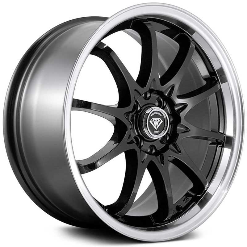 G-Line Alloys G1018  Wheels Gloss Black Machined Face