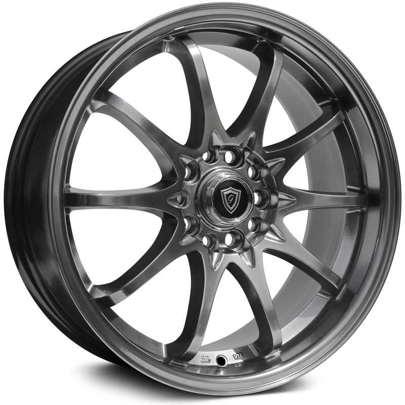 G-Line Alloys G1018  Wheels Hyper Black