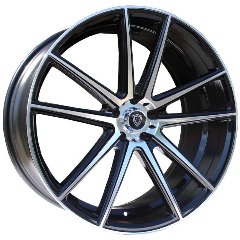 Marquee Luxury Marquee M3197  Wheels Gloss Black Machine