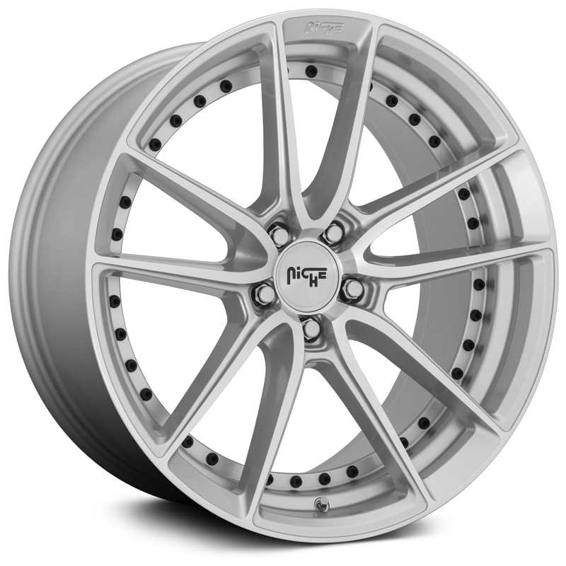 Niche M221 DFS  Wheels Gloss Silver Machined