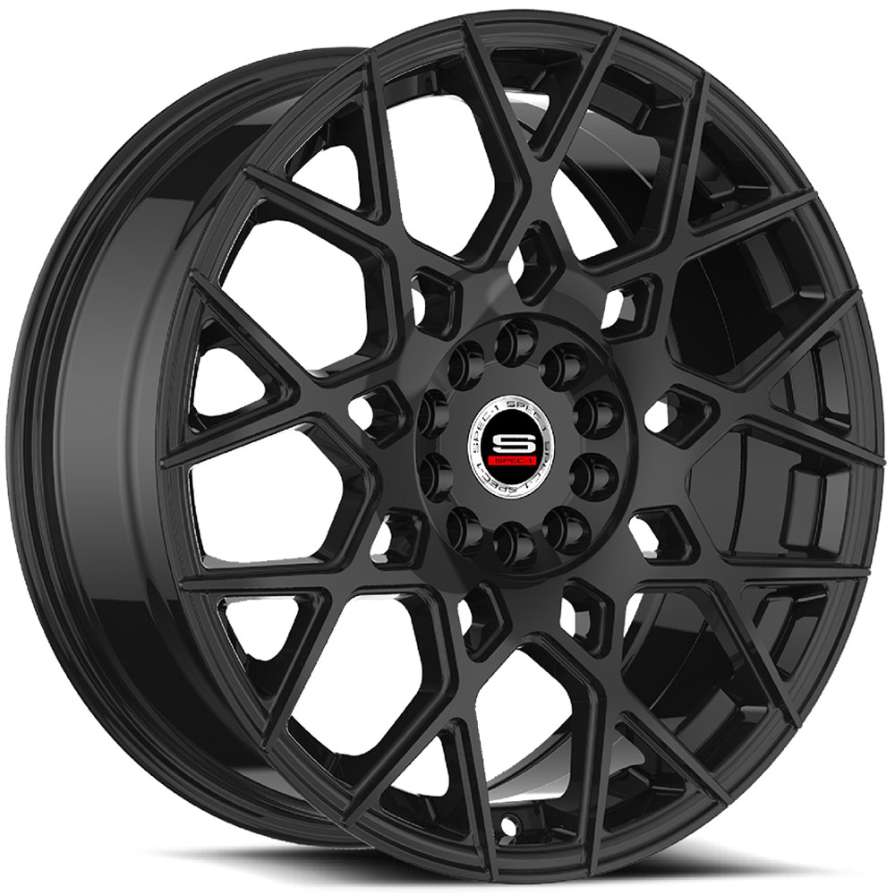 Spec-1 SP-52  Wheels Gloss Black