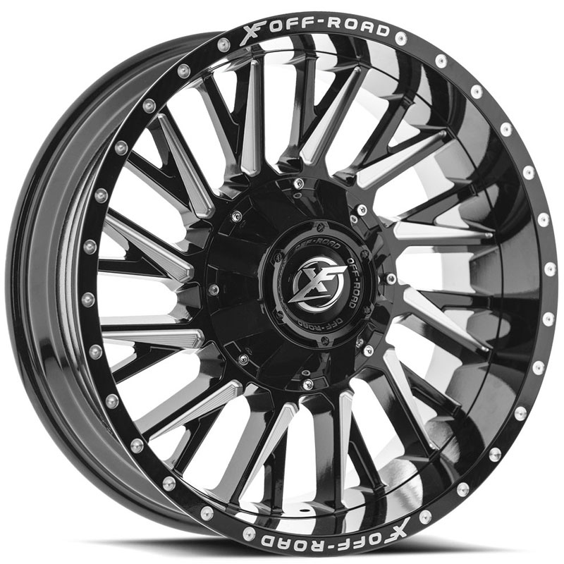 XF Offroad XF-226  Wheels Gloss Black Milled