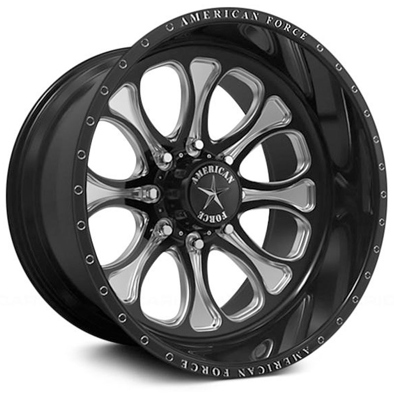 American Force Concave CK07 Brag CC  Wheels Black