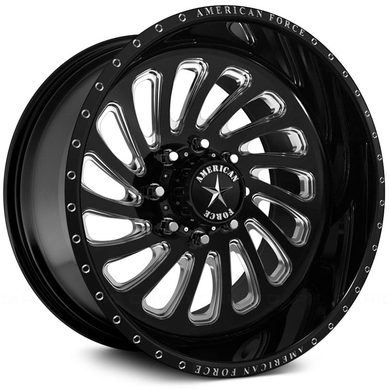 American Force Concave CK19 Panic CC  Wheels Black