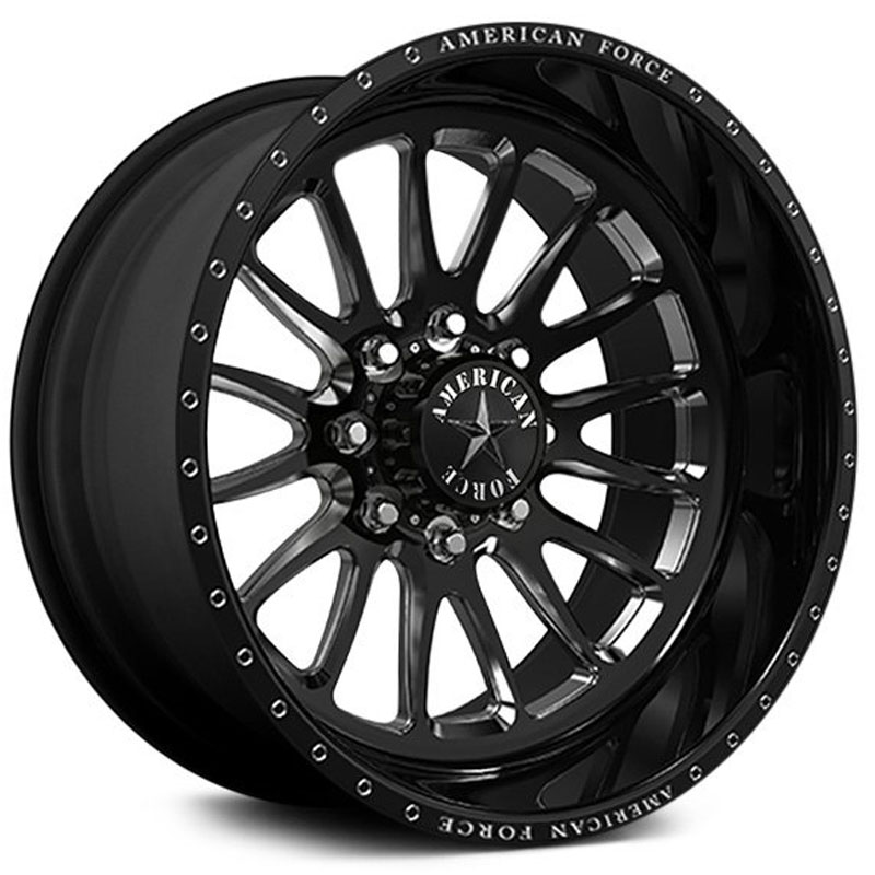 American Force Concave CKH10 Nemesis CC  Wheels Black