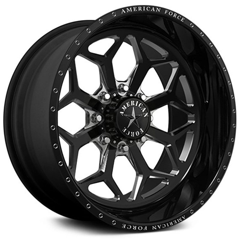 American Force Concave CKH11 Cortex CC  Wheels Black