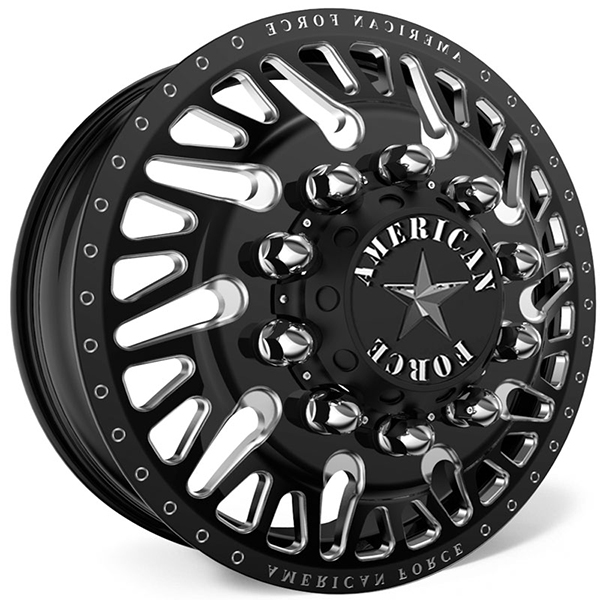 American Force Dually H12 Sidewinder  Wheels Black