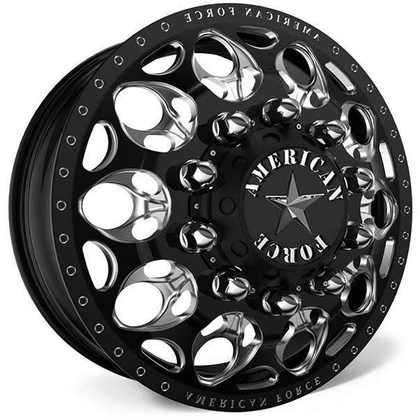 American Force Dually H13 Carnage  Wheels Black