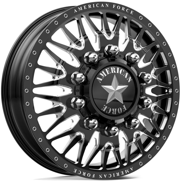 American Force Dually J03 Plague  Wheels Black