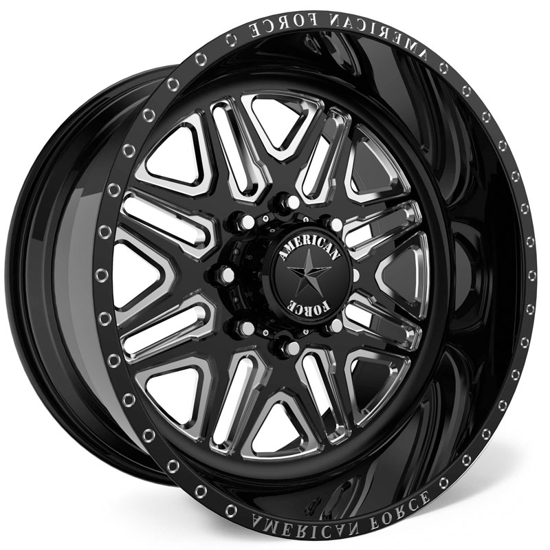 American Force G52 Addict SS5  Wheels Black