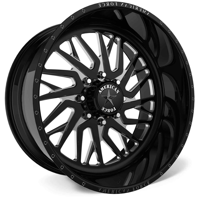 American Force H38 Nova SS5  Wheels Black