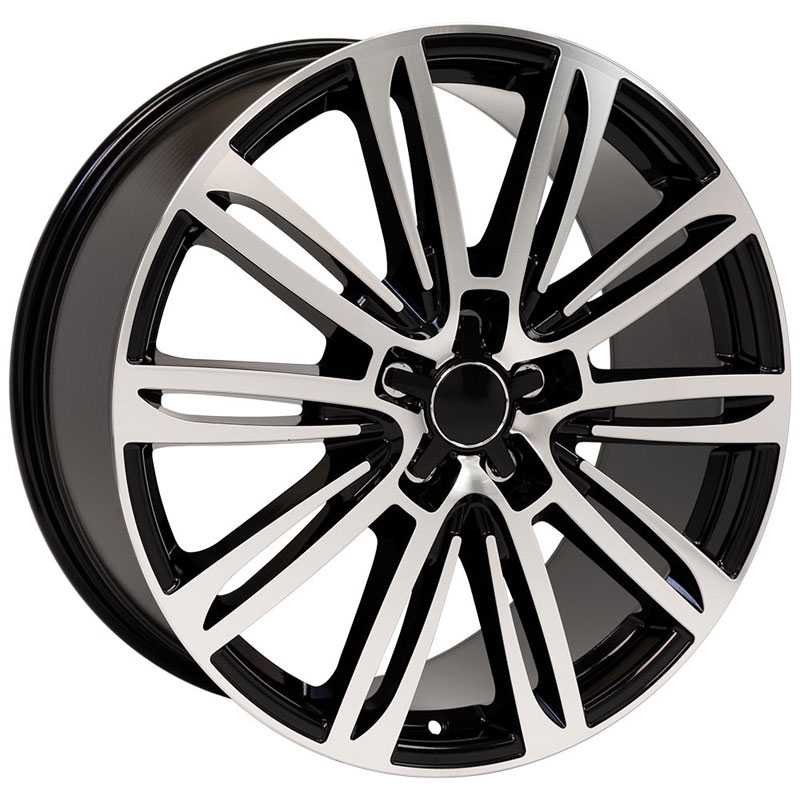 Audi Audi A7 (AU21)  Wheels Black Machined Face