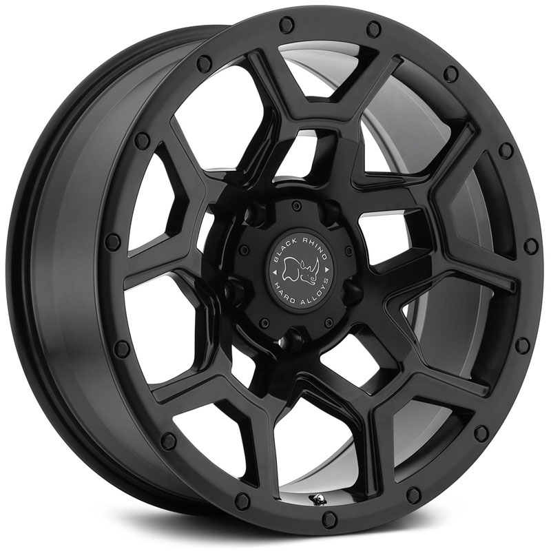 Black Rhino Overland  Wheels Matte Black