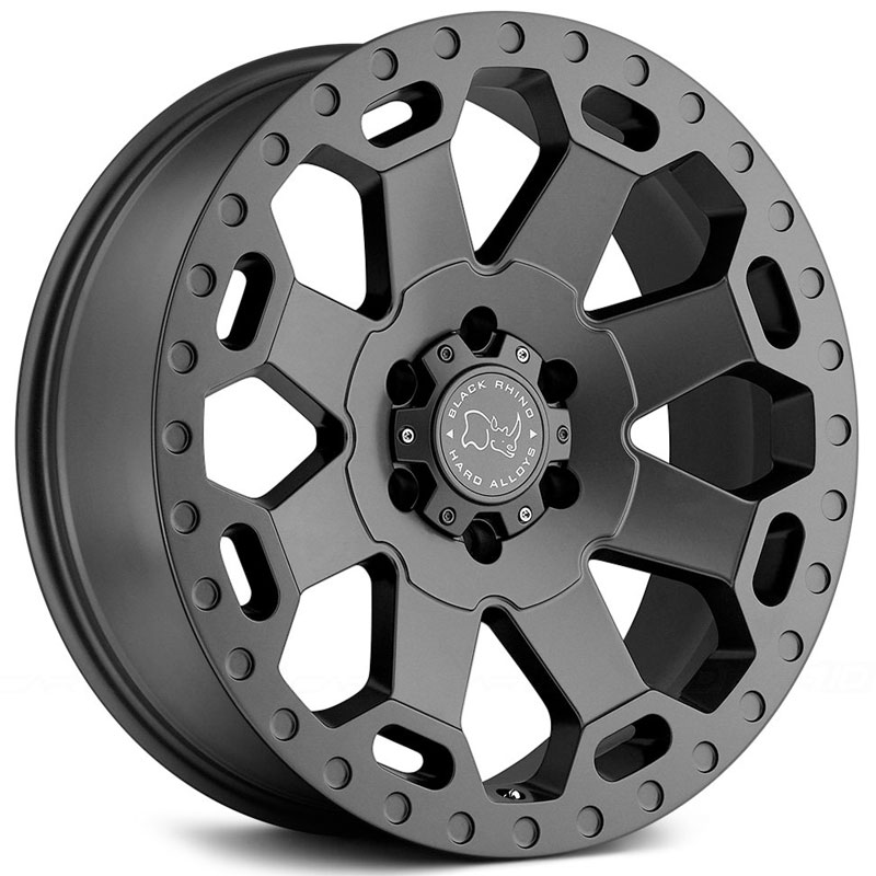 Black Rhino Warlord  Wheels Matte Gunmetal