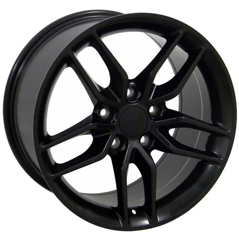 Chevy Corvette C7 Stingray CV27A  Wheels Satin Black