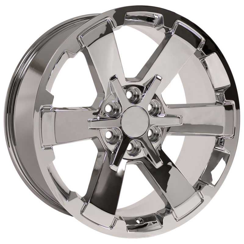 Chevy Silverado Rally CV41  Wheels Chrome