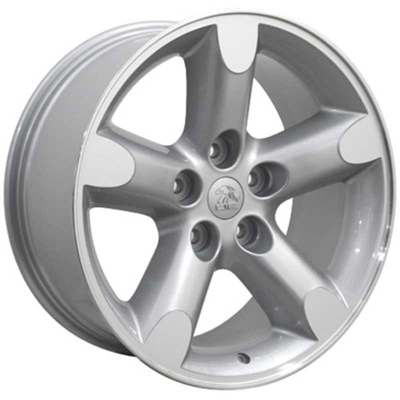 Ram Truck Ram 1500 Style (DG56)  Wheels Silver Machined Face