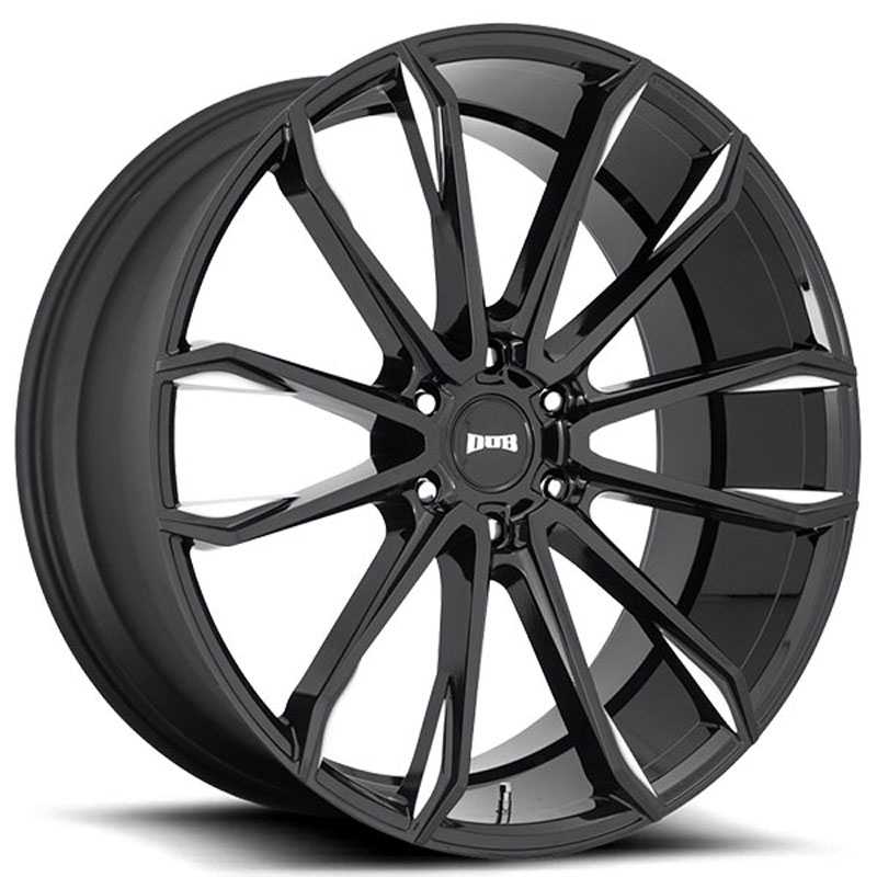 Dub S252 Clout  Wheels Gloss Black Milled