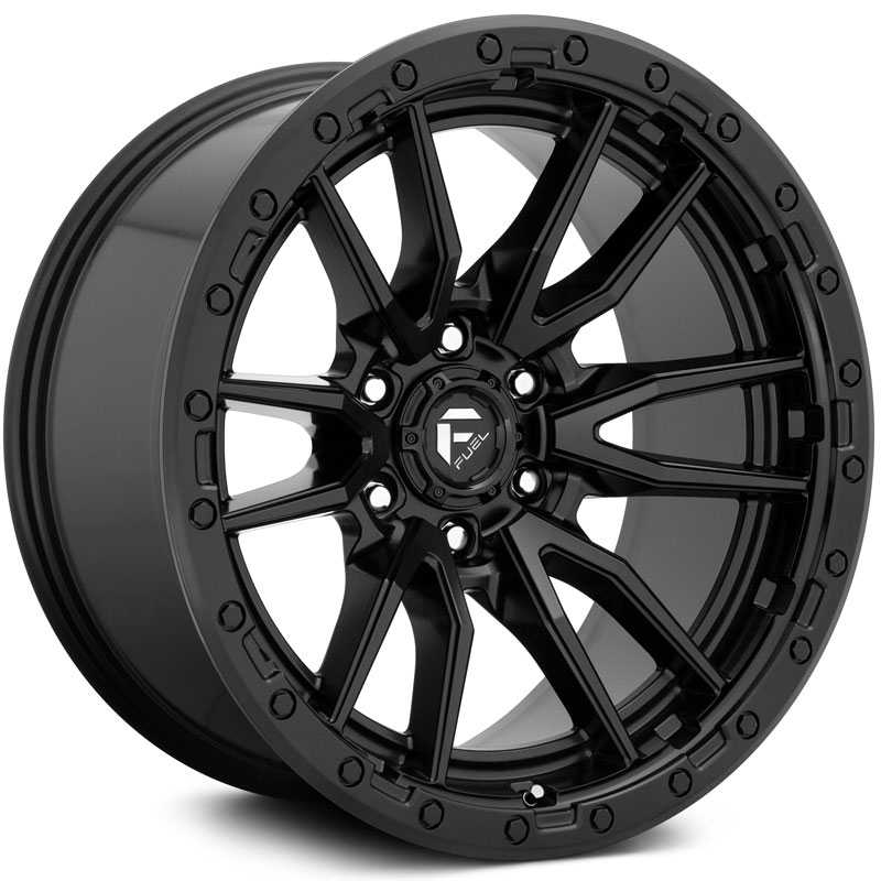 Fuel D679 Rebel  Wheels Matte Black