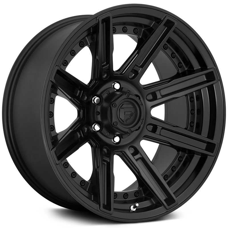 Fuel D709 Rogue  Wheels Matte Black